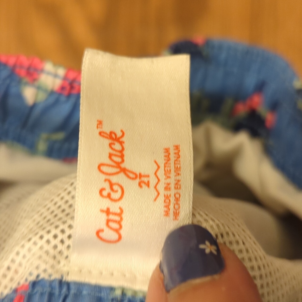 Cat and jack 2 pair swim trunks - Picture 4 of 9